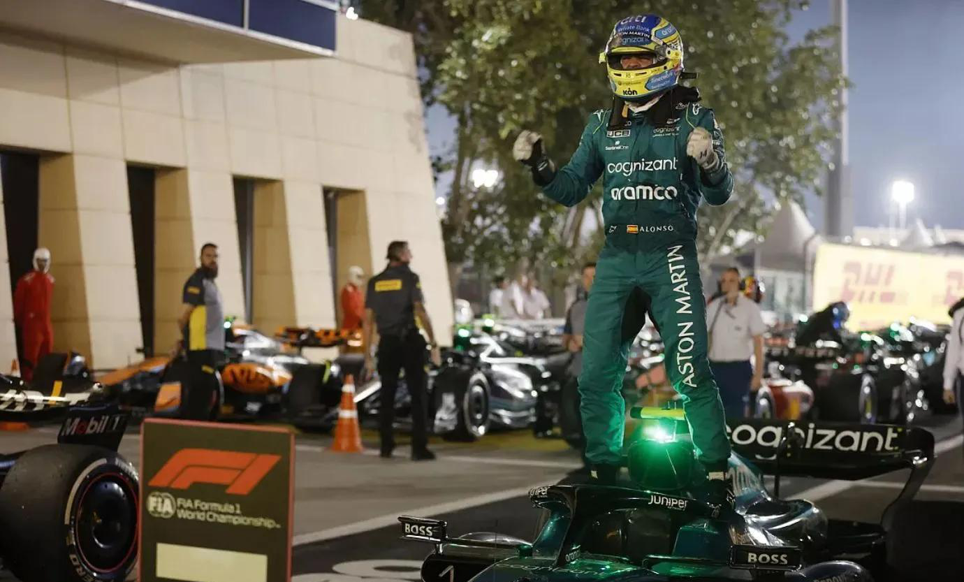 阿斯顿马丁绝杀雷诺车队,阿隆索高光表现 阿斯顿马丁绝杀雷诺车队,阿隆索高光表现